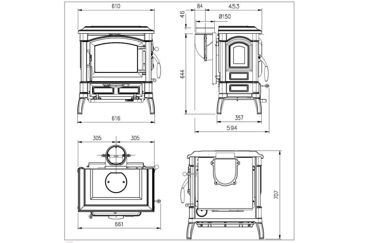 stove Isetta Lean from La Nordica
